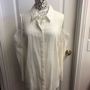 Chico’s Cold Shoulder Top